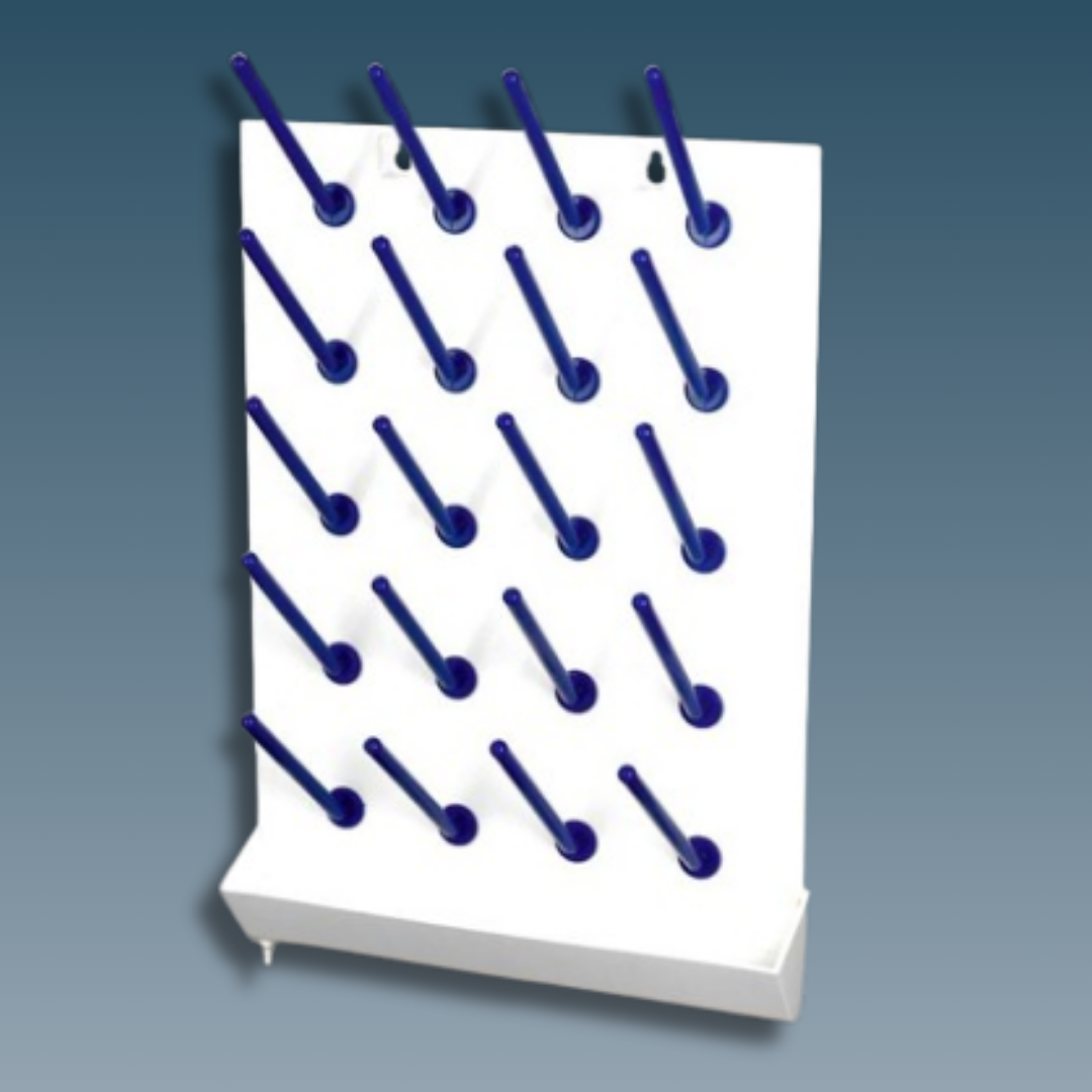 Draining Rack Polypropylene 20 Pegs